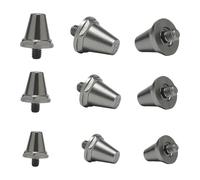 ZYKEJJDDAK 12Pcs Calcio Boot Spikes Calcio Borchie di Ricambio Tacchetti Borchie Calcio Boot Track Scarpe Accessori Alluminio Sostituzione