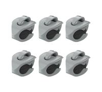 ZYKEJJDDAK 2/4/6/8 pz Pali Bundler Canna da Pesca Clip con Gancio Keeper Morsetti per Accessori da Viaggio