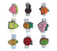 ZYKEJJDDAK 9pcs Cartoon Fruit Tennis Ammortizzatori Facile Installare, Riduce Le Vibrazioni, Comodo Gioco Ammortizzatore Shock