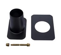 ZYKEJJDDAK Adattatore per grondaia in acciaio inox, per grondaie, grondaie, installazione grondaia, adattatore di riparazione per una facile catena della pioggia