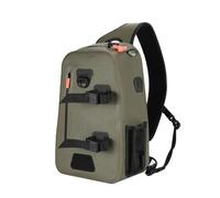 ZYKEJJDDAK Borsa da pesca resistente impermeabile borsa regolabile con cintura per canna e gancio per attrezzi per pescatori all'aperto stoccaggio attrezzatura multiuso confezione da pesca