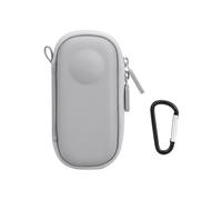 ZYKEJJDDAK Borsa da viaggio per accessori borsa leggera PU supporto per fotocamera panoramica Protector, Colore grigio