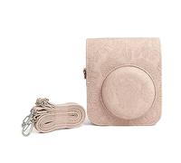 ZYKEJJDDAK Borsa per fotocamera portatile custodia protettiva per 12 fotocamera Protector Regolare tracolla, Powde leggero goffrato