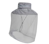 ZYKEJJDDAK Cappello da pescatore leggero che protegge gli insetti, ad asciugatura rapida, cappello da pesca in rete per il campeggio, grigio, Taglia unica