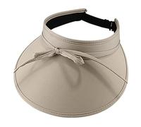 ZYKEJJDDAK Cappello sportivo casual vuoto superiore parasole cappello da sole Balletcore Bow traspirante cappelli papà per viaggi fitness, cachi, Taglia unica