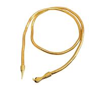 ZYKEJJDDAK Collana unica ispirata al serpente moderno con design a serpente, ornamento per chi ama l'unicità, SizeApprox.87.1x1cm/34.29x0.39inches, Ferro, Nessuna pietra preziosa