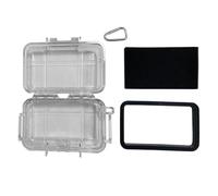 ZYKEJJDDAK Contenitore da esterno resistente agli urti con design sigillato, scatola compatta per attrezzi da campeggio impermeabile