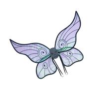 ZYKEJJDDAK Costume da ala di farfalla per ragazza donna Halloween Fairies Wing Costume per donne ragazza compleanno Cosplay