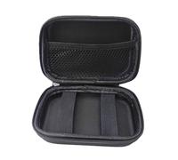 ZYKEJJDDAK Custodia compatta per fotocamere per bambini, con tasca a rete, per spostamenti quotidiani e viaggi, sicura e ordinata, Nero