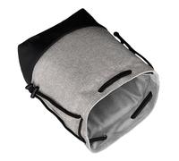 ZYKEJJDDAK Custodia per fotocamera con coulisse, borsa vintage per fotocamera DSLR, custodia morbida per obiettivo, gadget per viaggio, Tromba grigia