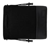 ZYKEJJDDAK Custodia per fotocamera con coulisse, borsa vintage per fotocamera DSLR, custodia morbida per obiettivo, gadget per viaggio, Nero, taglia L.