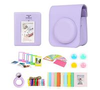 ZYKEJJDDAK Custodia per fotocamera Mini 12 Fotocamere Cornici Accessori Portatili Set Album Fotografico Obiettivo, Viola
