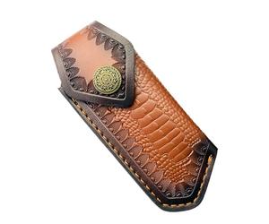 ZYKEJJDDAK Custodia pieghevole per coltelli in pelle, comoda organizzazione per piccoli oggetti, facile da trasportare