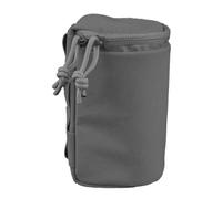 ZYKEJJDDAK Custodia protettiva per occhiali da vista notturna, 15 x 11 cm, custodia morbida imbottita, grigio