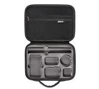 ZYKEJJDDAK Custodia rigida portatile nera per fotocamera Action 4, da viaggio, casa, ufficio, Borsa per abiti