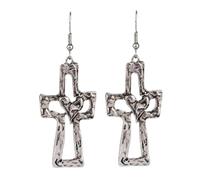 ZYKEJJDDAK Delicati orecchini pendenti multifunzionali accessori alla moda per tutti i giorni, 1.95x1.95in, Metallo, Nessuna pietra preziosa