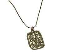 ZYKEJJDDAK Fashion Trend - Ciondolo a forma di cuore in acciaio inox, catenina a forma di clavicola, regolabile, semplice e fredda, 44cm, Acciaio inossidabile, Nessuna pietra preziosa