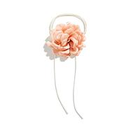ZYKEJJDDAK Fashion Trend Rose Ciondolo Collarbone Catena Temperamento Semplice Freddo Regolabile Corda Cerata, 12cm, Filo cerato + raso, Nessuna pietra preziosa