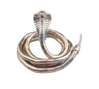 ZYKEJJDDAK Girocollo regolabile a serpente punk, flessibile, multiuso, pieghevole, in lega flessibile, 6.24x3.9in, Metallo, Nessuna pietra preziosa