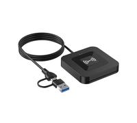 ZYKEJJDDAK Lettore di schede IC USB 2.0 portatile per la rendicontazione fiscale e l'informatica, accessori per notebook Strumento IC Reader