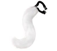 ZYKEJJDDAK Pellicce finte coda di animale volpi cane lupo coda Halloween Cosplay partito costume accessorio regolabile peloso gatti