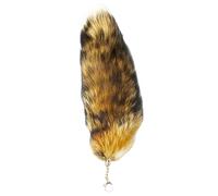 ZYKEJJDDAK Portachiavi lungo a forma di coda di animale, ciondolo a forma di coda di peluche, decorazione per borsa, per borsa