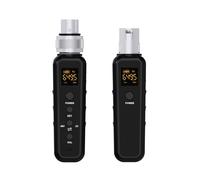 ZYKEJJDDAK Professionale Wireds To Microfoni Convertitori Trasmettitori Ricevitore Trasmissione Mic