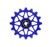 ZYKEJJDDAK Ruota di guida dell'ingranaggio di ciclismo estremamente liscia costruita da alluminio impermeabile per il contratto del terreno Potente ruota dentata in alluminio