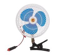 ZYKEJJDDAK Ventilatore per auto da 20,3 cm, potente e silenzioso, con cavo lungo e facile installazione, per berlina ATV e altri ventilatori a clip