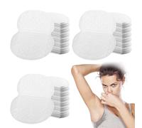 Zykra 60 Pezzi Assorbenti Ascellari Antisudor, Donna Uomo Assorbi Sudore per Ascelle, Morbido, Anti-sudore e Anti-odore, Monouso Ascelle Assorbenti Antisudore Bianco