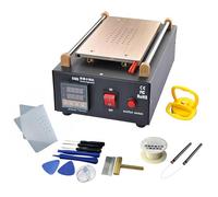 Zykuosus Schermo LCD separatore macchina 400W - Touch screen digitale, pompa a vuoto integrata, temperatura regolabile da 50 °C a 180 °C per riparazioni efficienti