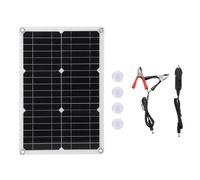 ZYLARUM 18V 20W Flexible Solar Panel | Monocrystalline High Efficiency for Car/RV/Boat | Weatherproof & Lightweight Design | Includes Mounting Kit