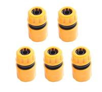 ZYLARUM 3/4 inch Quick Connector Hose Adapter Kit | 5PCS ABS Pipe Fittings for Secure Leak - Proof Connection | Garden Hose Adapter for Watering/Washing/Maintenance