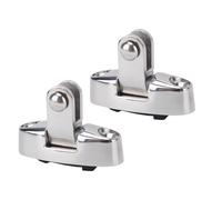 ZYLARUM 316 Stainless Steel Boat Deck Hinge | Secure Locking for Pontoon/Yacht/RV | 2PCS Marine Grade Hardware for Seats & Railings | Defying Mount Fitting
