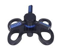 ZYLARUM 360° Lawn Sprinkler with Quick Coupling | Trifurcate Design for Even Watering | Automatic Rotation for Garden/Lawn | Adjustable 8-13m Spray