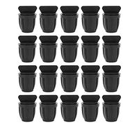 ZYLARUM 8/11 Hose End Plug with Lock Drip Barbed | 20PCS ABS Drip Irrigation Tubing Plugs | No Glue/Tools Needed for Garden Beds/Farms/Lawns | Low - Maintenance Irrigation System