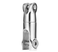 ZYLARUM Anchor Rotating Connector for 6-8mm Chain | 316 Stainless Steel Boat Hardware | Marine Grade with Protection Against Corrosive Elements | Fits Yachts/Boats/Watercraft