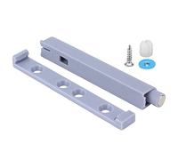 ZYLARUM Cabinet Door Damper Latch | Push to Open System with Attractive Tip | Buffer for Cupboard Closet Wardrobe | Exterior Mount Hardware | ABS Material (2)