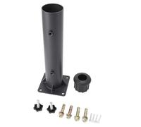 ZYLARUM Patio Umbrella Stand | Heavy Duty Metal Base with 4 Stabilizing Modules | Deck Mount Holder for Outdoor/Garden/Lawn | Reinforced 4.1mm Thick Base & Long - Lasting Design