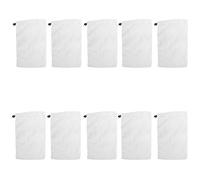 ZYLARUM Pool Vacuum Maintenance Mesh Bags 10 Pack | Fine Mesh Screen Bags for Leaves/Debris/Small Particles | Sturdy Zipper Design for Easy Installation & Maintenance Effectiveness