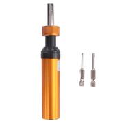 ZYLARUM Preset Screwdriver 0.1-0.6 N.m | Adjustable Controlled Tool for Electronics/Machinery/DIY | Alloy Steel Handheld Maintenance Tool with 2 Bits