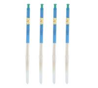 ZYLARUM Queen Bee Grafting Tools 4pcs | Plastic Beekeeping Larvae Transfer Tool | Spring - Loaded Plunger for Accurate Queen Rearing/Honey Production | 11.5cm Lightweight Design