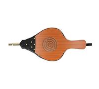 ZYLARUM Soffietti del Camino in Legno | Blower di Fuoco in Legno Massiccio con Cinturino in Pelle e ugello di Fusione | Riduzione del Fumo per Campeggio/Barbecue/Camino | Starter di