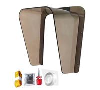 ZYLEDW Copertura Impermeabile per Campanello, Copertura Impermeabile Trasparente per Campanello, Protezione per Controllo accessi Copertura per Tastiera per videocitofono, Chiaro