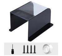 ZYLEDW Copri Citofono Campanello da Esterno,Scatola Antipioggia Trasparente,Copri Citofono Campanello da Esterno in Metallo Impermeabile per Fotocamera, Pulsante E Campanello della Porta (N120)