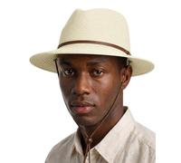 Zylioo Cappelli da sole in paglia oversize XXL, cappello da spiaggia Panama a tesa larga per teste grandi, cappello da viaggio UPF regolabile con cinturino per il mento, XL-XXL