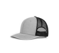 Zylioo M/L/XL/XXL Cappelli da camionista per grandi teste,Cappucci in rete Snapback a 2 toni,Grande berretto sportivo estivo,Cappello da corsa traspirante oversize, Mix Grigio-Nero, M-L
