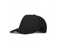 Zylioo Oversize XXL XL Performance Baseball Cap High Profile 5-Panel Snapback Hat Laser Cut Mesh Cap per Big Heads, nero, XL/XXL