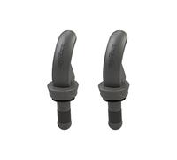 Zyliss 2 tappi per bottiglie di vino e champagne, colore grigio, riutilizzabili, a tenuta stagna, con maniglia di facile chiusura, possono essere utilizzati su bottiglie di vino, champagne, liquori e