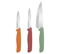 zyliss Classico Coltelli da Cucina (3 Pezzi), Coltello Spelucchino e Multiuso, Set di Coltelli da Cucina Professionali, Acciaio Inossidabile, Lame Affilate, Foderi Inclusi, Coltello per Vedura